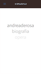 Mobile Screenshot of andreaderosa.net